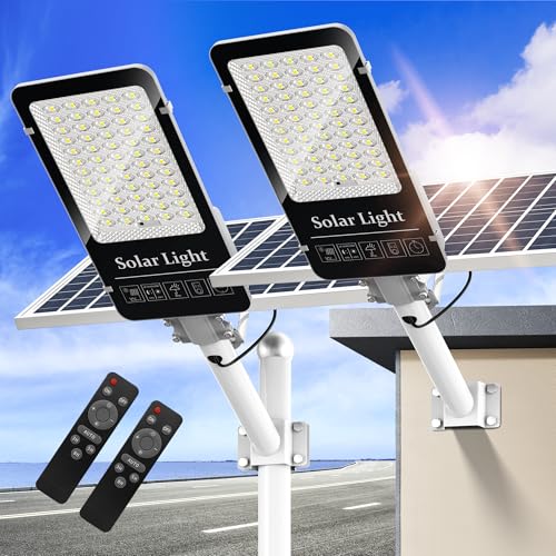 OKPRO 10000W Commercial Split Solar Street Light Outdoor, Solar Lights Outdoor Waterproof for...