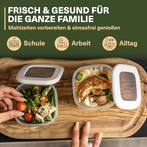 Viwares Vorratsdosen mit Deckel Luftdicht, 24er Vorratsbehälter Set – Ansicht 5