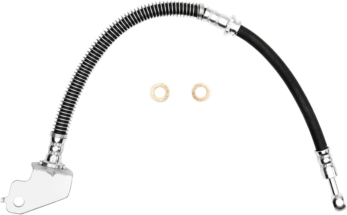 Dynamic Friction Company Front Left Brake Line Hose 350-21099 For 2005-2009 Hyundai Tucson, 2005-2010 Kia Sportage