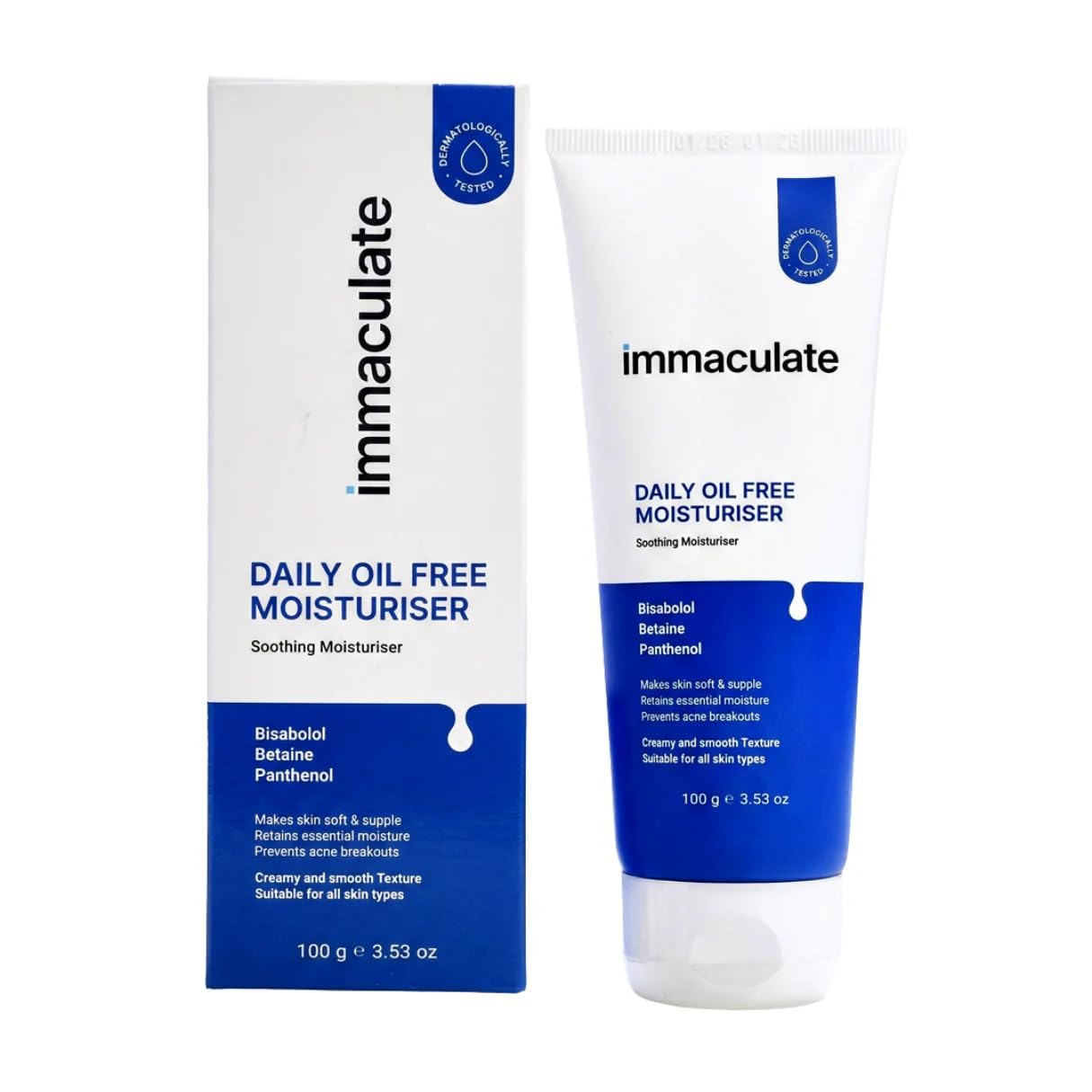 Immaculate Daily Oil-Free Face Moisturiser 100g - Image 1