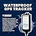 Trackhawk GPS Tracker - Real-Time Vehicle, Motorcycle, Boat, and Equipment Tracking, Live Location Updates, Speed Monitoring, Theft Prevention, Waterproof, Subscription Required - TH75