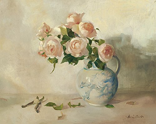Toile imprimée 40x50 cm aux couleurs vibrantes Harriet Salt The Afternoon Arrangement