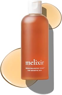 Melixir Vegan Balancing Toner for Calming Skin with Organic Green Tea Extract | 9.8 Fl Oz | Alcohol Free Facial Toner for ...