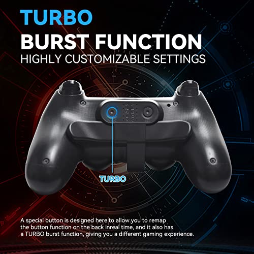 Image of Semaiki Strike Pack for PS4 Controller,Back Button Attachment Dominator Mod Kit Compatible with PS4 Controller, Paddles with Turbo & Memory Function, Plug and Play
