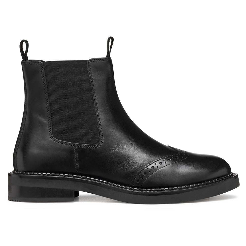 Geox Women's D SERILDA Ankle Boots, Black, 36.5 EU, black, 3.5 UK