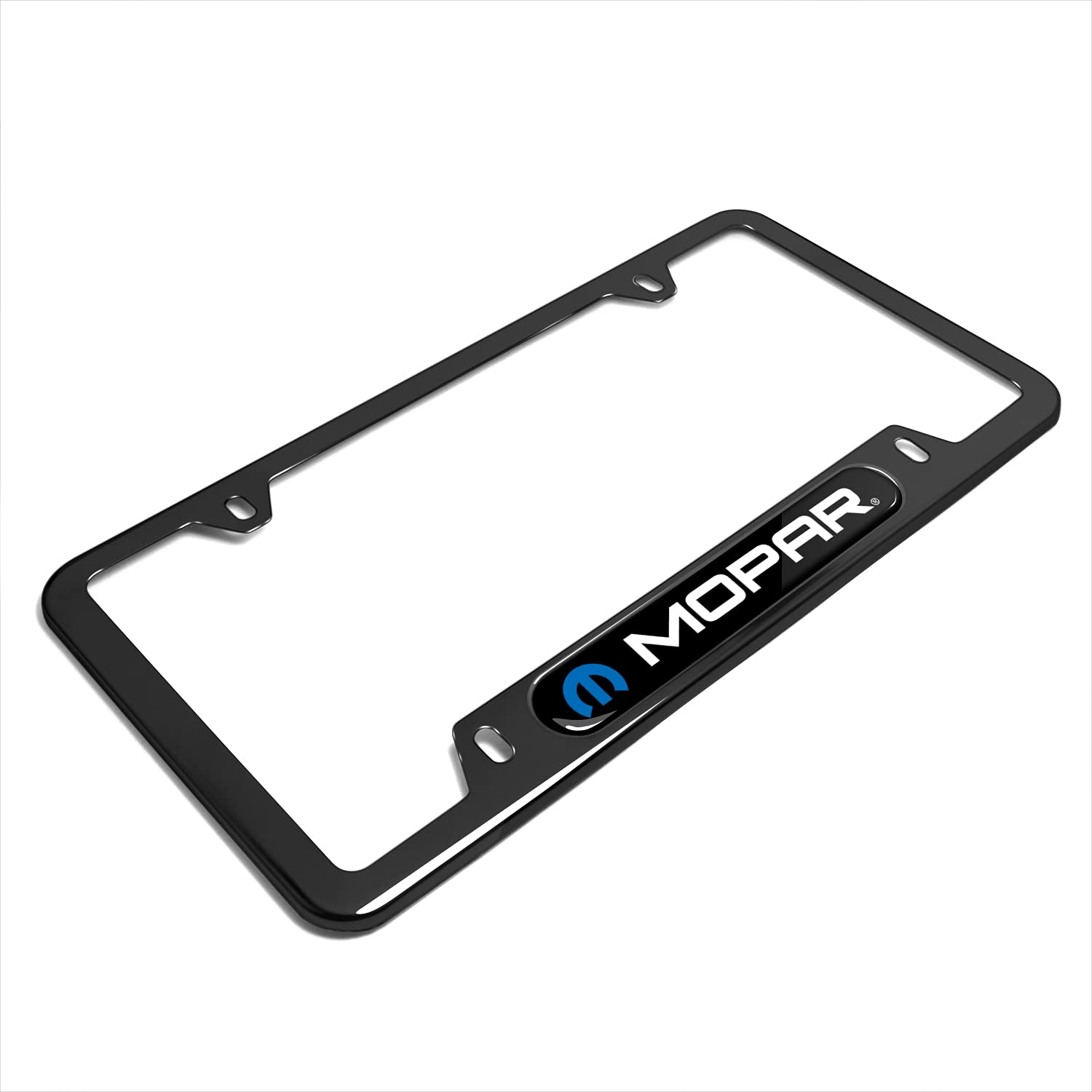 Cool Mopar Racing Metal License Plate - Official Blue Graphic Design, USA Made, 12x6 Inch