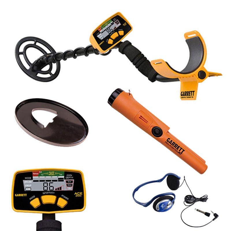 Pack : Détecteur de métaux Garrett ACE 200i + Propointer AT étanche + Accessoire