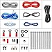 Sound Storm Laboratories AKS8 8 Gauge Amplifier Installation Wiring Kit - Amp Wire Kit Makes Connections, Brings Power to Radios, Subwoofers, Speakers