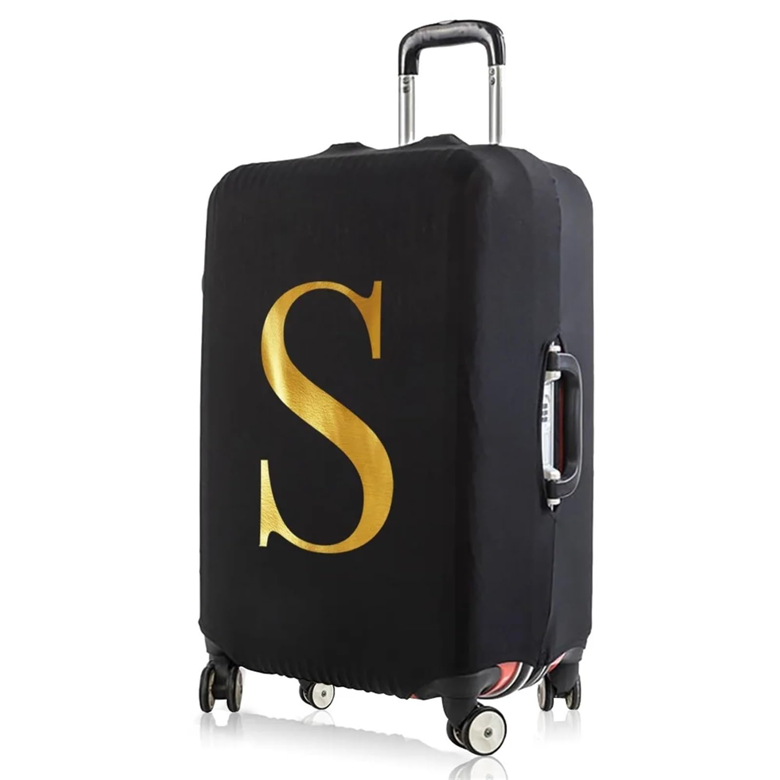 Coperture per valigie Custodia da Viaggio Elastica Custodia Protettiva for Borsone Valigia Serie da 26 Lettere Accessori da Viaggio Trolley for 18-32 Pollici(8letterS,M)