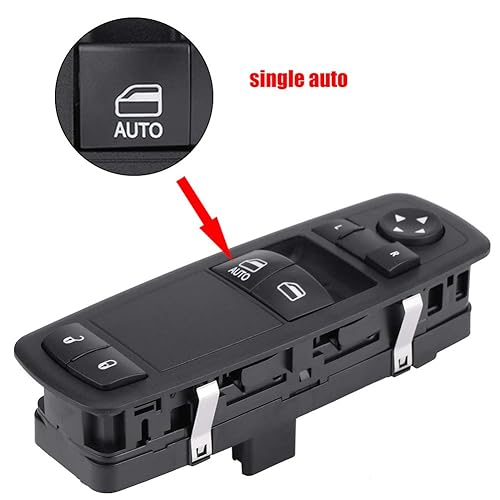 Miniatura 7 de Control de interruptor de ventana de coche, Control de interruptor de ventana eléctrica delantera izquierda para Chrysler Town & Country