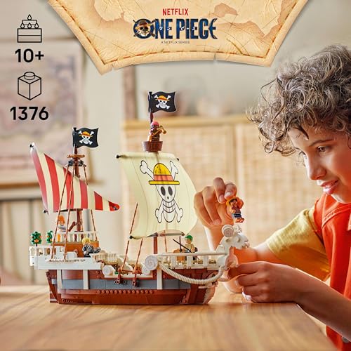 Image of LEGO ONE PIECE The Going Merry Pirate Ship, Boat Set 75639 Building Toy for 10+ Age Boys and Girls