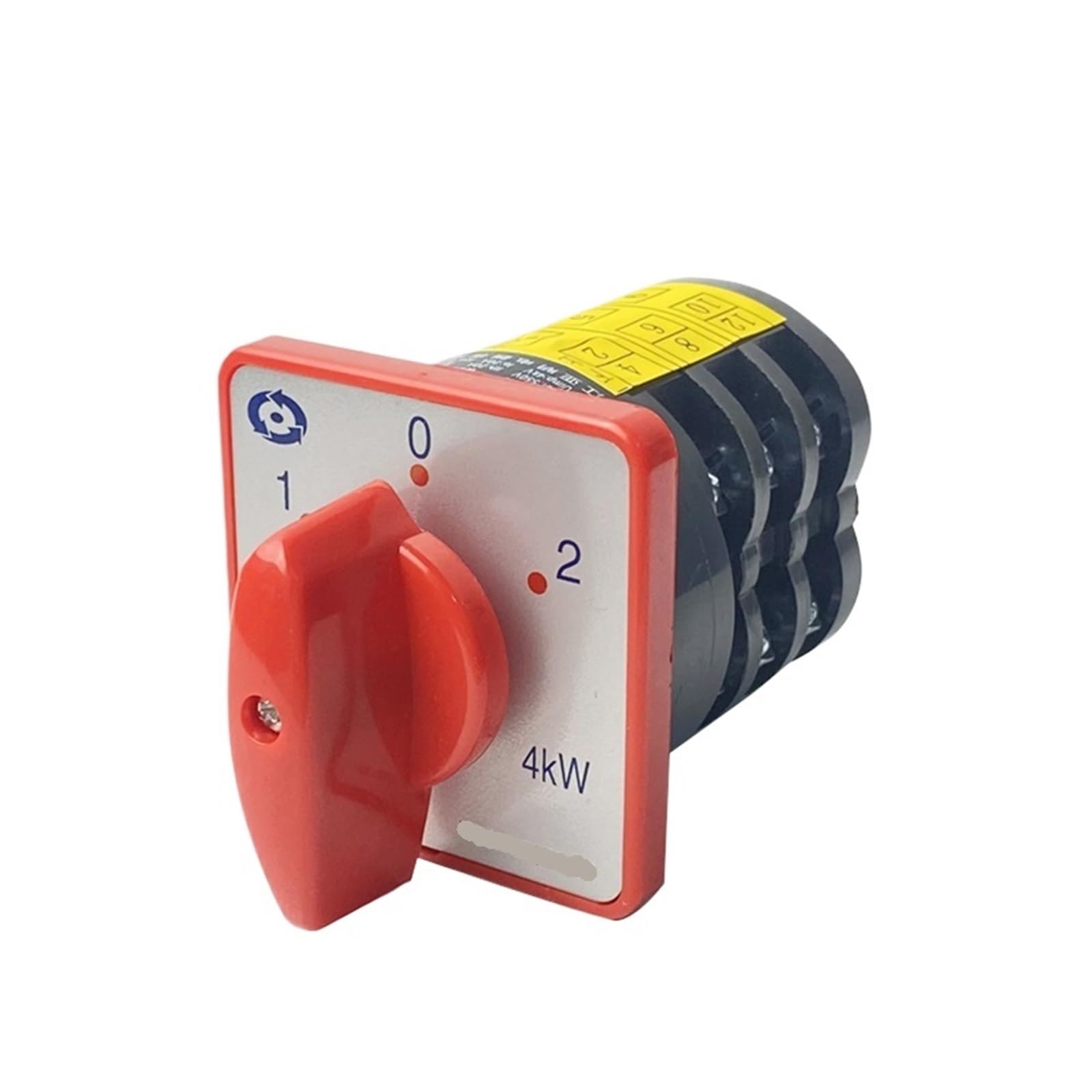 JGNAYRKJQI 20A 4KW 3 Position Rotary Switch Poles 12 Terminals Transfer Silver Contact Changeover Cam Selector HZ5-20/4 M05