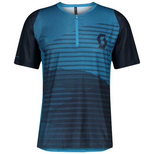 S/M/L/XXL Scott Trail Vertic Zip S/SL Shirt