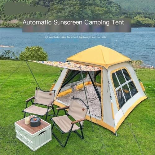 Carpa automática rápida para 1 persona, resistente y impermeable miniatura 3