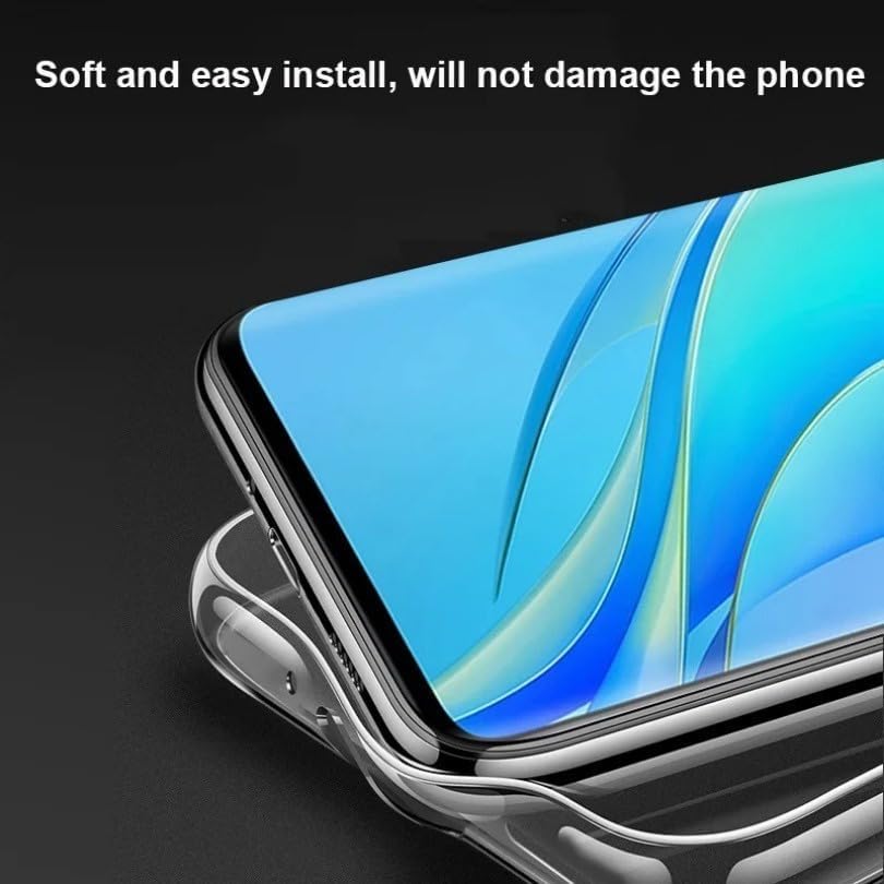 Image of REALCASE Silicone Samsung M35 5G Back Cover Case, Scratch Resistant Protective Crystal Clear Transparent Shock Proof Bumper Back Cover Case for Samsung Galaxy M35 5G