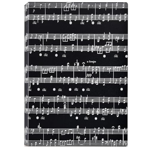 Sheet Music Folder 1Pack Music Choral Storage Holder Band Folder Black