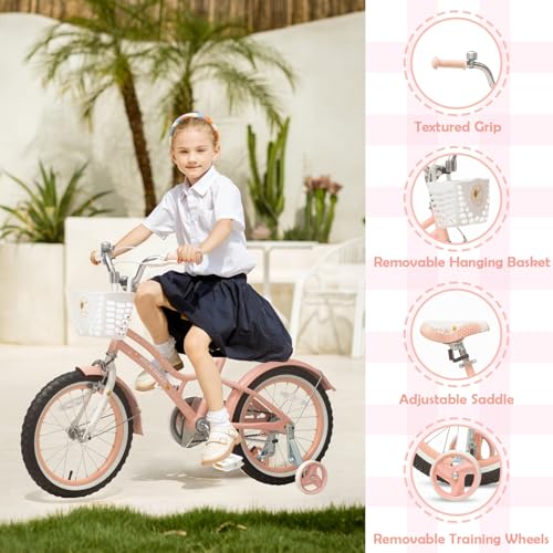 Image of ACEGER Kids Bike for Ages 2-14, 12-20 Inch Girls Bike