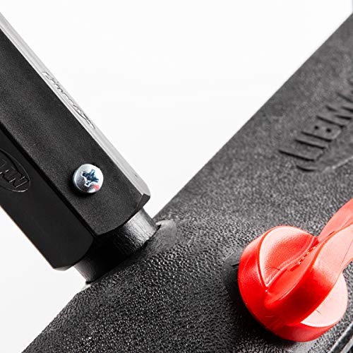 Libman Commercial 805 Multi-Surface Push Broom, 64" Length, 24" Width, Black/Red (Pack Of 4) #TOP2