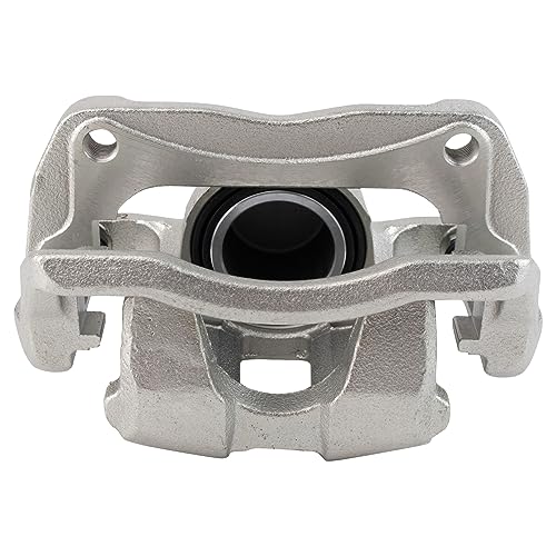 Image of TRQ Front Brake Caliper Set Zinc Coated Hardware Brackets Compatible with 2013-2018 Acura RDX 2014-2019 RLX