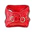 YOULY Red Reflective Mesh Dog Harness, XX-Small/X-Small