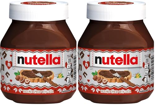 Nutella Chocolate Hazelnut Spread, 26.5oz, 2 jars