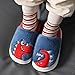 Fashion Autumn and Winter Boys and Girls Slippers Flat Bottom Thick Bottom Soft Comfortable Slippers Under 15 (Blue, 18-24 Months)