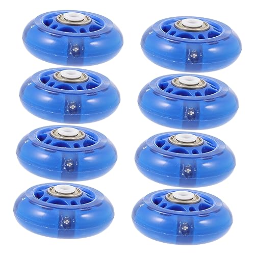 8Pcs Rodas Luminosas Para Acessórios Interiores Uma Roda Acessórios De Brilho De Skate Rodas De Skat