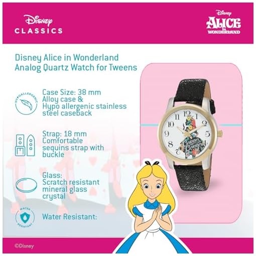 Disney's Alice analog quartz watch - Image 6