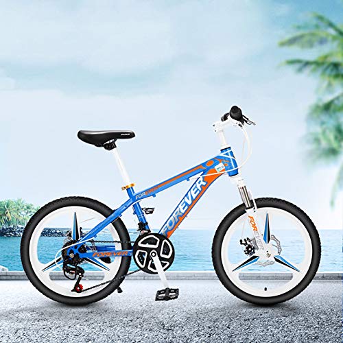 Axdwfd Kinderfahrräder Erwachsene Mountainbike, 20-Zoll-Räder, Herren- / Damen-Legierungsrahmen, 24-Gang, Scheibenbremsen – Bild 3