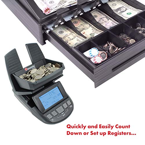 Image of Cassida Professional Money Counting Scale Bill Counter (Till Tally) - (Pack of 4)