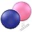 Soft Pilates Ball 9 Inch, Ideal Small Exercise Ball Between Knee Squeeze for Physical Therapy Yoga Core Medicine Abs Pt Bouncy, Mini Rubber Fitball Barre Workout Equipment for Women Men Kid Toddler