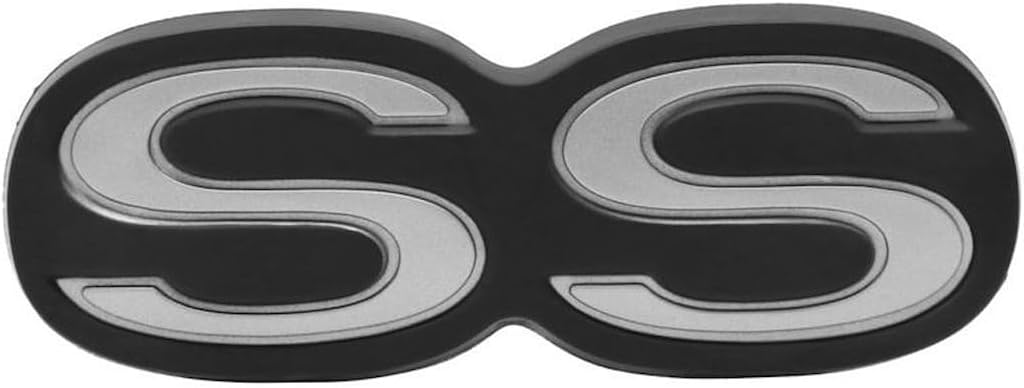 Trim Parts 4755 Rear Bumper Emblem (1971-1972 Chevelle “SS”)
