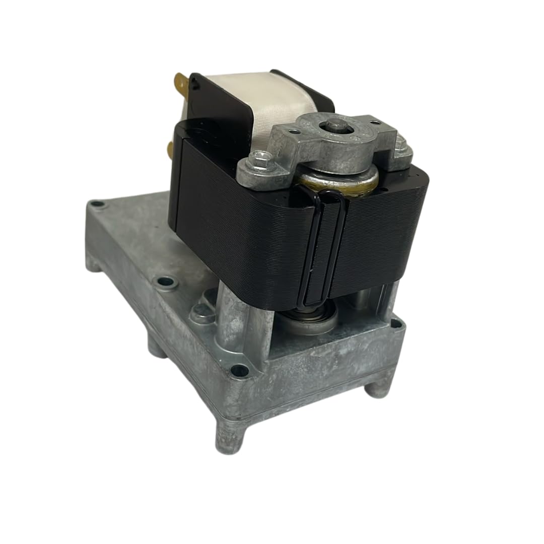 Velocidad del motor de transmisión: 3 rpm, diámetro del eje: 9,5 mm, para estufas de pellets y chimeneas de pellets: Arce, CLEMENTI, ENVIRO, VESCOVI, PASQUALICCHIO