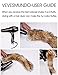VEVESMUNDO Desmontable Cuello de Pelo Bufanda Estola del Cuello de Sintetica Postizo...