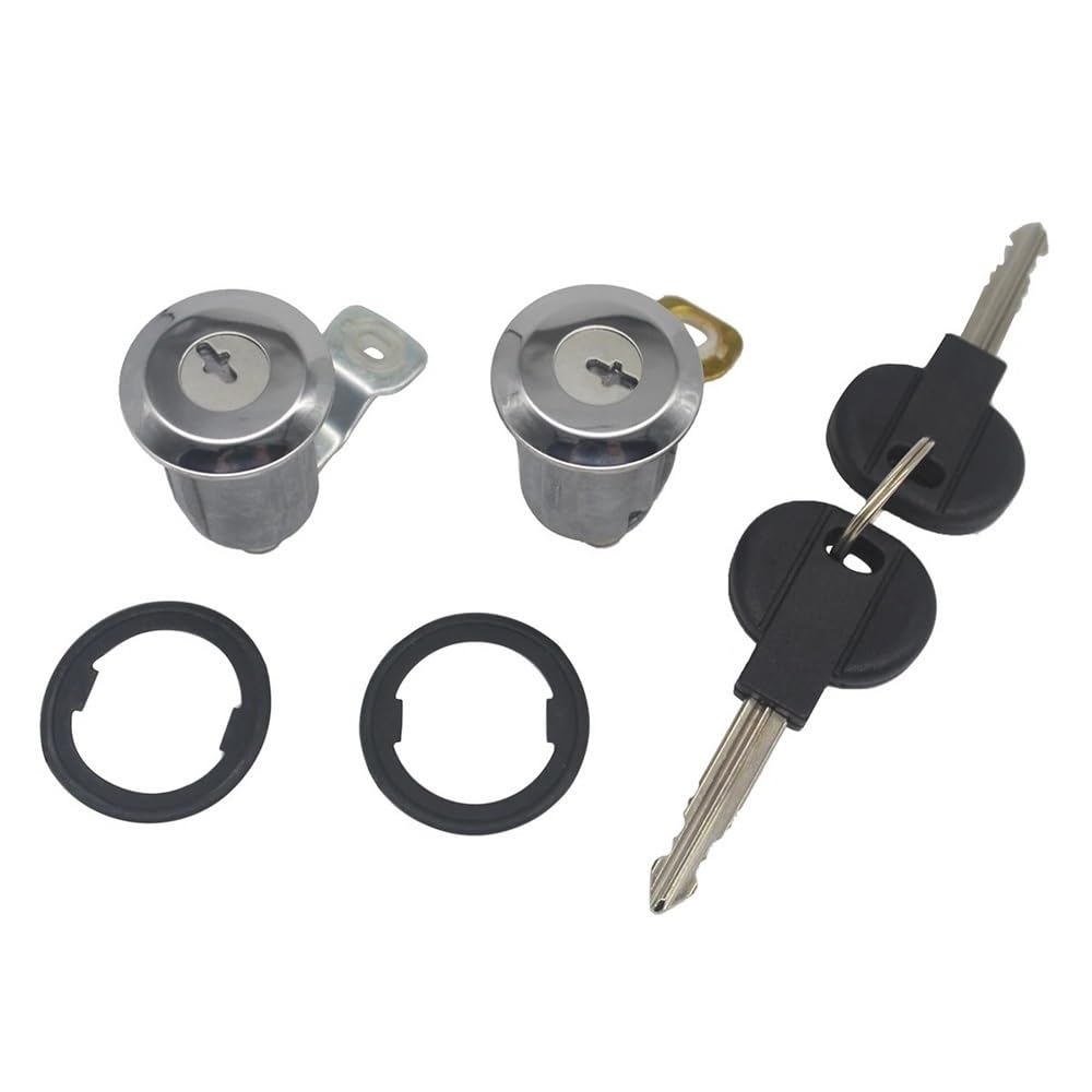 Hzsmyxgs One Color Car Door Lock Compatible With Citroen For Berlingo For Xsara For Picasso 9170G3 252522 Car Door Lock Cylinder With 2 Keys