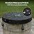Cupick Outdoor Fire Pit Cover, In Ground Firepit Covers Round with Sandbag, 600D Heavy Duty Waterproof and Tear-Resistant, Windproof, Suitable for 51-56 Inch Round Built in Stone Firepits, Black