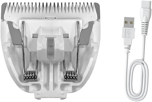 Miniatura 1 de LEMULEGU Potente eléctrico práctico kit de afeitadora de pelo para mascotas con carga USB impermeable cortaúñas para perros y gatos husky siberiano