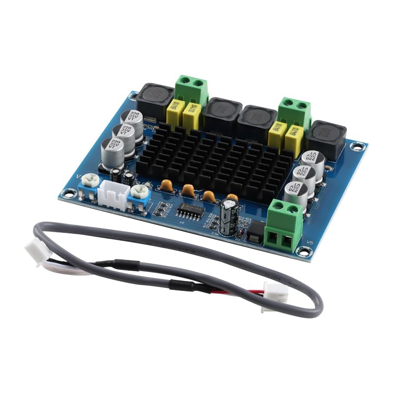 1Pc M543 TPA3116D2-Compatible 120W x2 Dual-Channel Class D Amplifier Board