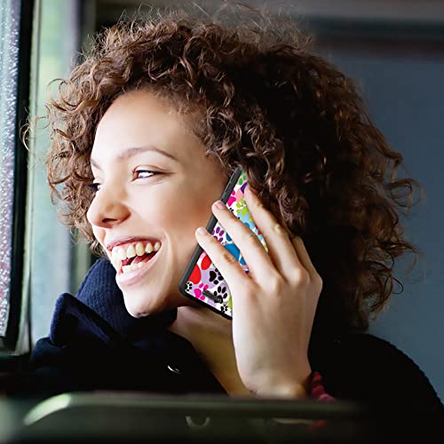 Fuyocwe Case For Hot Pepper Serrano 3 Phone Case (A95B A95C A95J), Slim Tpu Bumper Shockproof Lightweight Protective Cover, Case Back With Design-Dog Pawprint Multicolor #TOP4