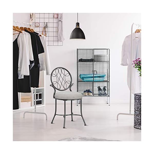 Hillsdale O'Malley Vanity Stool - Image 9