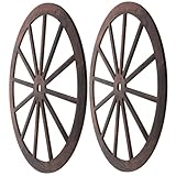 Souci du détail : fabrication experte et finitions précises pour une qualité , roue en bois pour chariot, décorations de noël artisanales