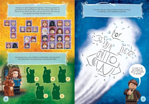 Image of LEGO Harry Potter: Duelling a Dementor Activity Book (with Professor Remus Lupin minifigure and Dementor mini-build) (LEGO Minifigure Activity)