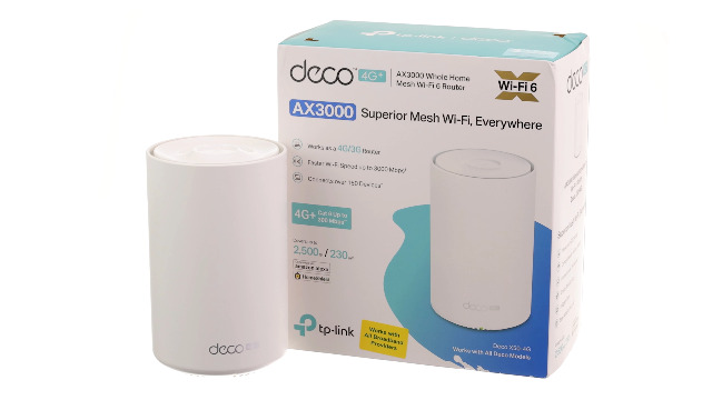 TP-Link Deco X50-4G AX3000 Whole Home Wi-Fi 6, Add on Single Unit