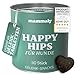 Hund und günstig Kaufen-mammaly Grünlippmuschel Hundeleckerli Happy HIPS 325g – Gelenktabletten mit Probiotika für Hunde (unterstützt Arthrose-, Gelenk- & Knochenschutz) Kapseln MSM & Vitamie als leckere Snacks