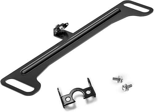 WOLFBOX Soporte de placa de matrícula de cámara trasera inversa, soporte de instalación para cámara de visión de respaldo (adecuado para cámara