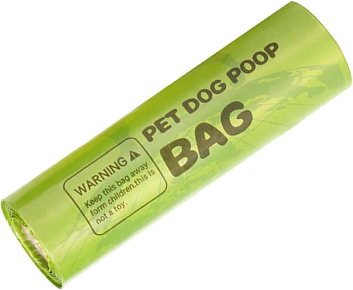 Portable Trash Bag Waste Carrier Lightweight 200Pcs Degradable for Dog Poop