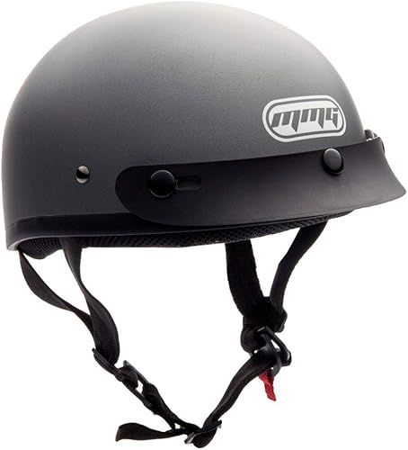 Miniatura 5 de Casco medio de motocicleta DOT Street Legal, L, Fibra de carbono