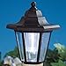 Bits and Pieces - Solar Dog Lantern-Solar Powered Garden Lantern - Resin Dog Sculpture with LED Light (Shepherd) - 13.5