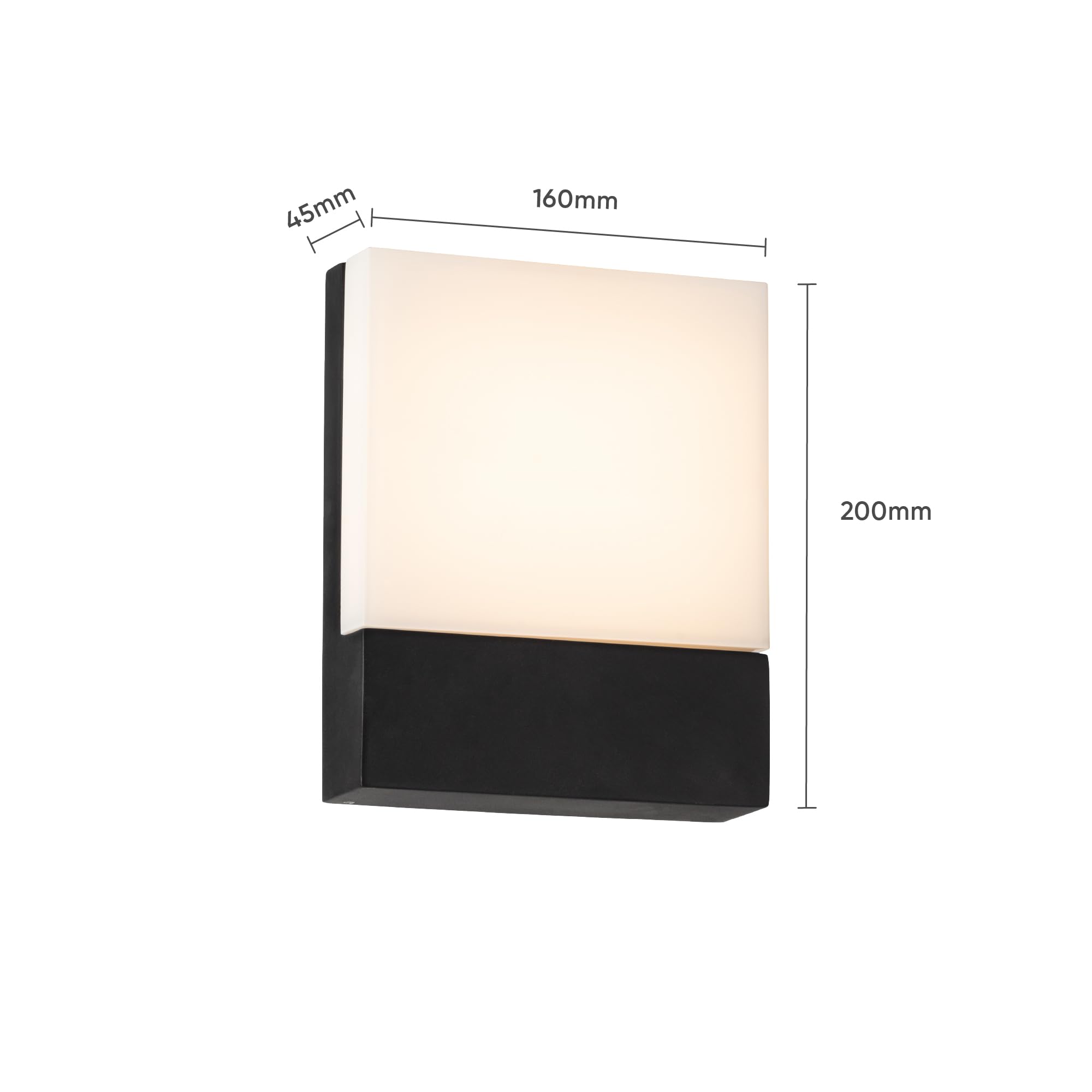 Applique da Parete Per Esterni LED 9W Illuminazione Doppia Luce Galeo