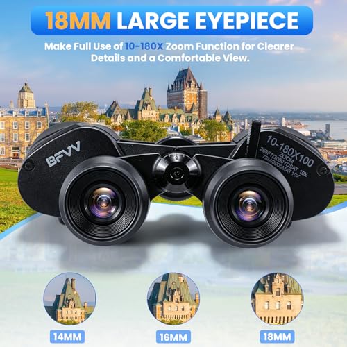 Binoculares Zoom 10-180x100 para Adultos miniatura 5